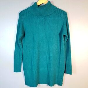 Cable & Gauge Cowl Neck Sweater Size M